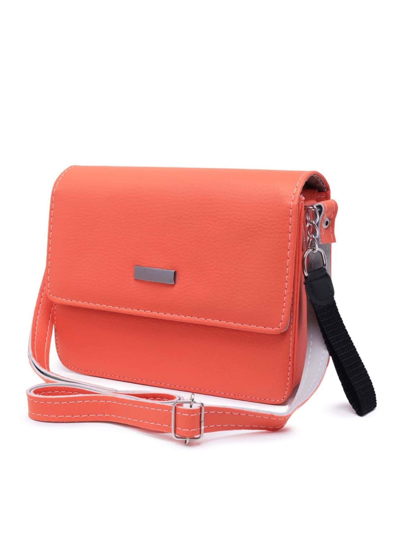 Women Shoulder Bags - 橘色 - 查看 1