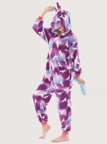 Tween Girls Bodysuits & Jumpsuits - 紫色 - 查看 3