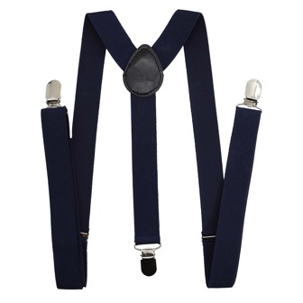 1 st marinblå herrhängslen med tre klämmor, justerbara elastiska hängslen för vardagsbruk, axelrem till kostymbyxor, festivalpresent, halloween, höst-vinteraccessoarer, halloweenkostym, lämplig för tonåringar, ungdomar, män, vardagsbruk, utomhusbruk, atletisk, semester, examenspresenter, födelsedag, vardagsbruk