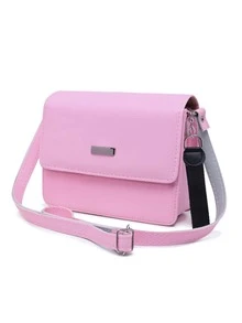 Women Shoulder Bags - Baby Pink - View 2