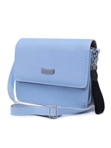 Women Shoulder Bags - Blue - View 1