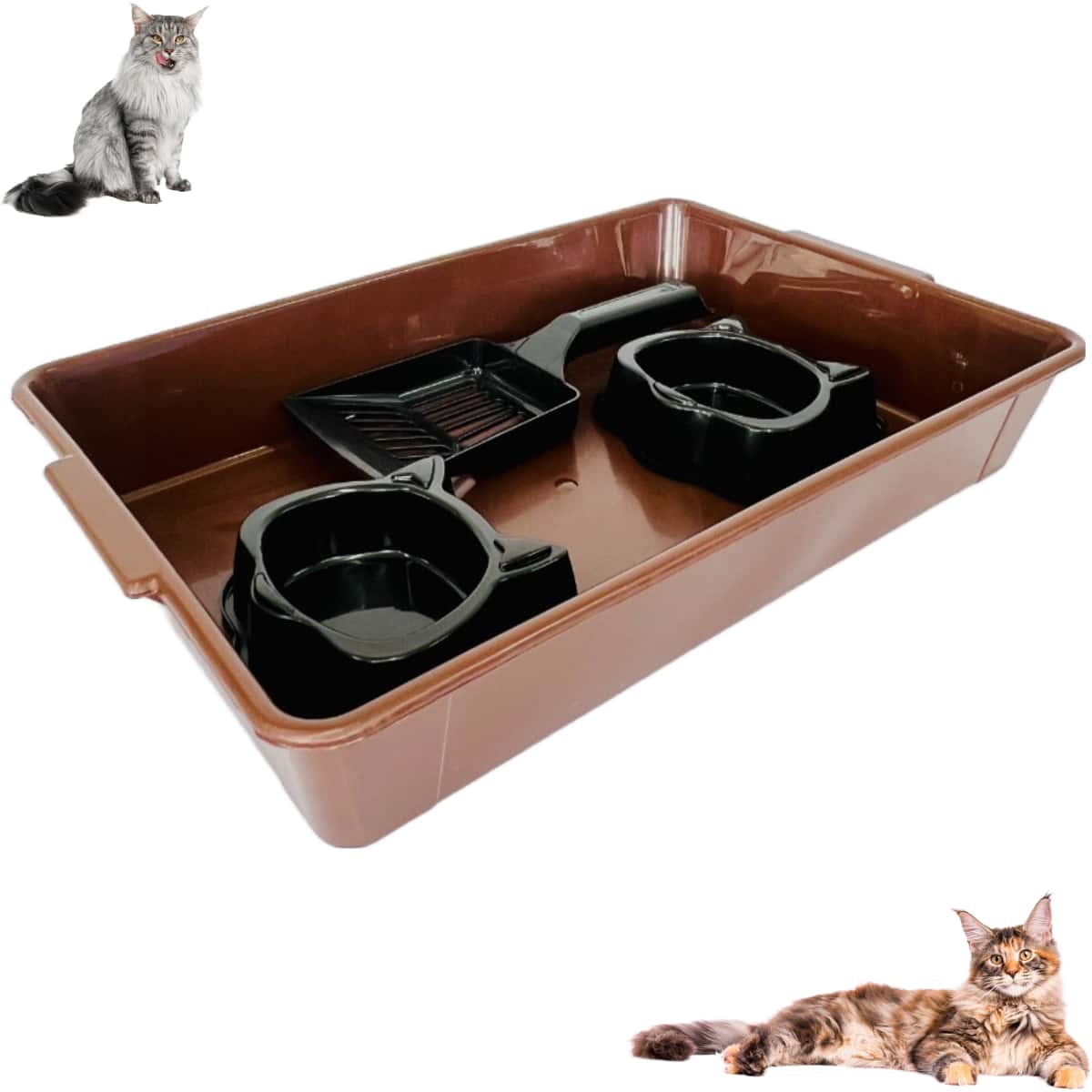 Cat Litter - Óxido marrón - Ver 1