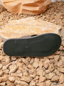 Men Arabic Thobe Sandals, Formal  Slippers, Comfortable Beach Shoes For Men - Grey - View 6
