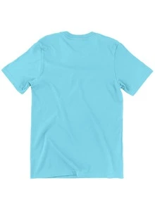Men T-Shirts - 淺藍色 - 查看 2