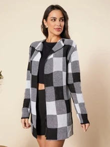 Women Cardigans - Schwarz und Weiss - Übersicht 5