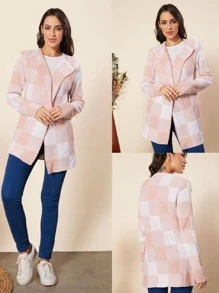 Women Cardigans - Pink - View 1