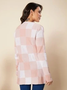 Women Cardigans - Pink - View 3