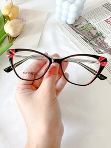 Women Eyeglasses - Màu Đỏ Sâu - Xem 1