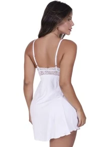 Biografia da Moda Women Nightgowns & Sleepshirts - 白色 - 查看 2