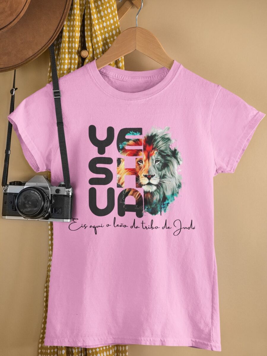 Men T-Shirts - 淺粉色 - 查看 1