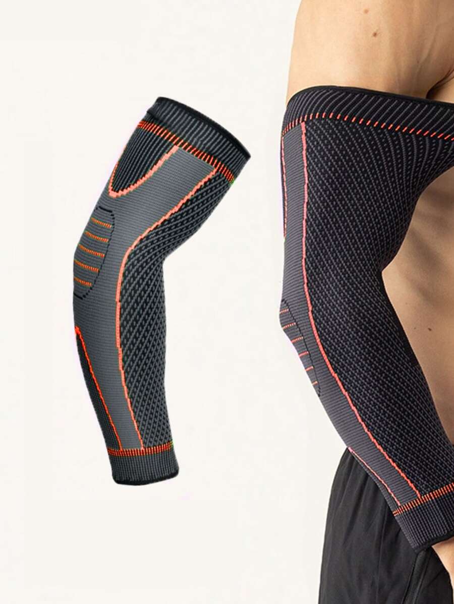 Coderas Deportivas de Compresión y Recuperación. Unisex Altamente Resistente. - Negro - Ver 1