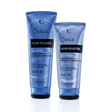Shampoo + Condicionador HAIR-PLASTIA - Eudora - Preto - Visão 2