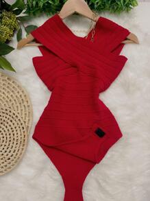 Women Bodysuits - Đỏ - Xem 1