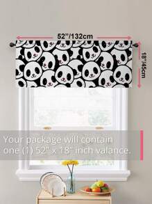 Cute Panda Pattern Curtain Tieback