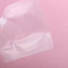 5pcs 30ml Matte Small Nozzle Refillable Bags For Cream, Astaxanthin And Other Liquids - Clear - View 7