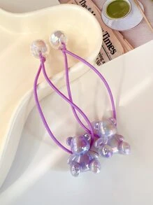Phụ kiện tóc trẻ em - Màu tím - Xem 3