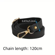 Dây đeo vai đeo chéo Dây đeo thay thế có thể điều chỉnh Satchel Ví Phụ kiện Túi thắt lưng Phụ kiện DIY Phụ kiện Dây đeo vai thay thế có thể điều chỉnh Phong cách Bền bỉ - màu đen - Xem 2