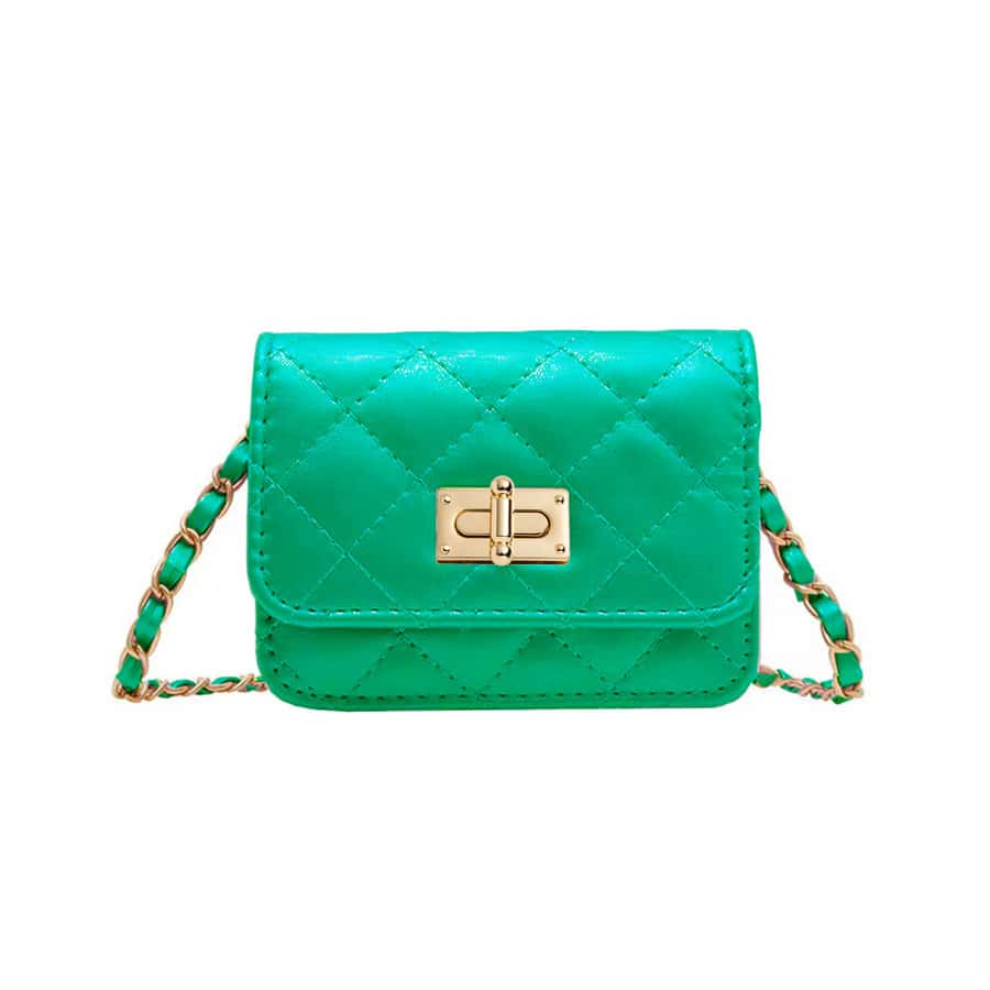 Women Shoulder Bags - Green - View 1