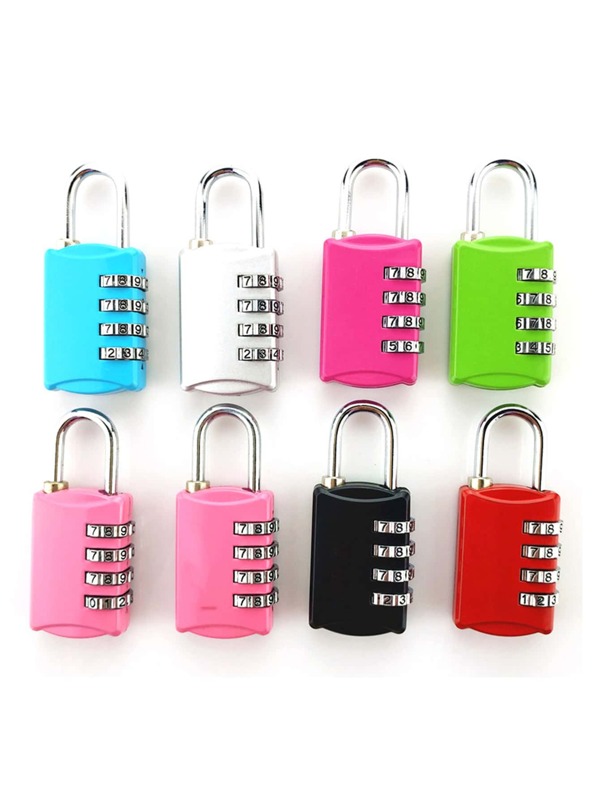 1pc 4Digit Combination Lock, Luggage Lock Suitcase Lock With Code Tsa
