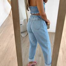 Women Two-piece Outfits - 藍色 - 查看 2