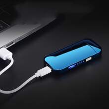 Usb Rechargeable Touch Induction Lighter, Benzine Lighter For Lighters - Black - View 3