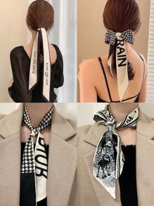 印花圍巾 - 彩色 - 查看 5