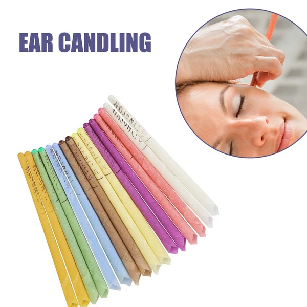 Aromatherapy ear candle to relax and relieve stress tinnitus with Plug