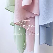 Women's Solid Color Muslim Hijab Head Scarf For Daily Life - Black - View 3