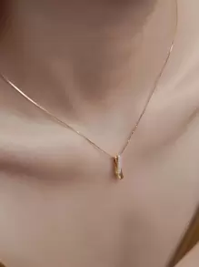 BALMORA 1入組優雅S925純銀圓形吊墜項鍊適合女士,39.5+5.5cm可調節鎖骨鏈條,派對禮品