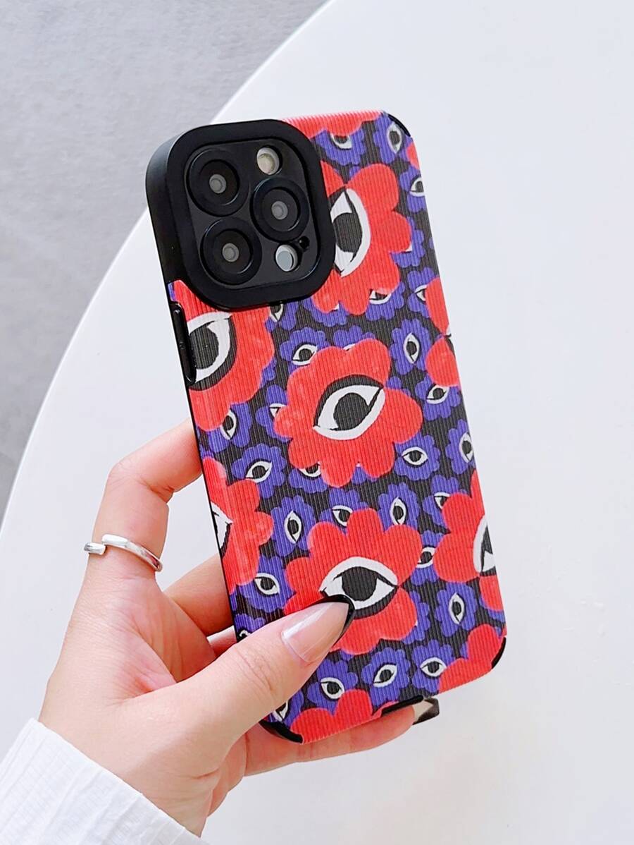 Husă pentru telefon cu model de ochi - Multicolor - Vizualizare 1