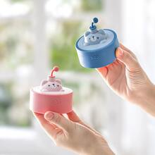 Molde de cubo de hielo con diseño de oso de dibujos animados mini - Azul - Ver 4