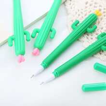 2 Creative Hình cây xương rồng Gel Ink Bút mực , Văn phòng Đồ dùng học tập , Dễ thương Văn phòng phẩm Đối với Sinh viên - màu xanh lá - Xem 2