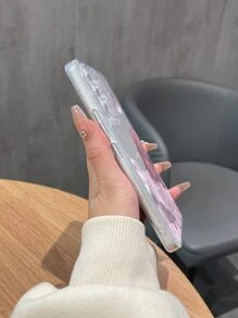 適用於三星Galaxy A52，A32-5G，A53-5G，S23，S23+，S23U，S22U，A13-4G，M33-5G，A33-5G，S20FE，S21FE，A23-5G等，彩色雲朵柔軟手機殼 - 彩色 - 查看 5
