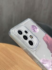 適用於三星Galaxy A52，A32-5G，A53-5G，S23，S23+，S23U，S22U，A13-4G，M33-5G，A33-5G，S20FE，S21FE，A23-5G等，彩色雲朵柔軟手機殼 - 彩色 - 查看 4