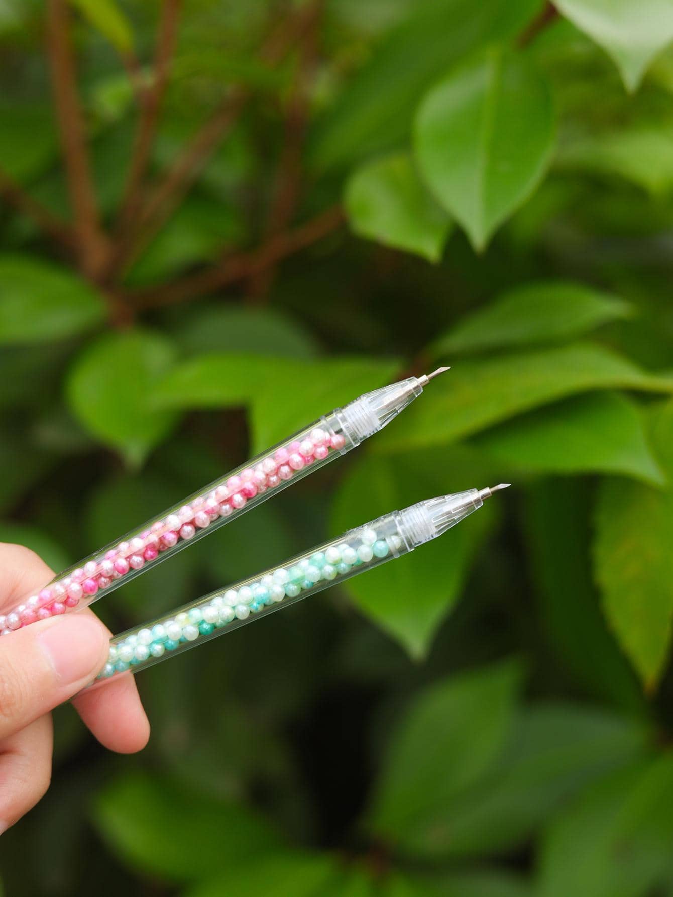 1pc Flashing Resin Ball School Pen Knife For Art & Craft, Paper Cutting And Journaling With