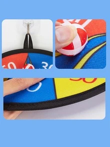 1綠色飛鏢盤,兒童飛鏢盤帶黏球,男孩玩具,戶外樂趣派對玩遊戲玩具,生日禮物適用於3456789101112老男孩女孩 - 綠色 - 查看 3