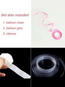 163入組咖啡棕色米色綠色氣球花藤裝飾套件,適用於嬰兒淋浴、丛林主題生日裝飾、婚禮、訂婚等場合 - 彩色 - 查看 5