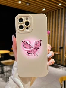 Butterfly Pattern Phone Case - Multicolor - View 1