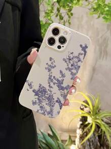 Floral Pattern Phone Case - Multicolor - View 2