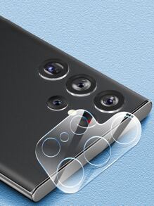 全覆蓋透明底片相機鏡頭和螢幕保護貼，相容於 Iphone 15 Pro Max、三星、小米等。 - 無色 - 查看 10