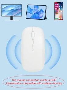 Souris Unicolore Portable Sans Fil Compatible Avec iPad