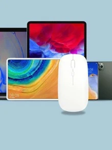 Souris Unicolore Portable Sans Fil Compatible Avec iPad