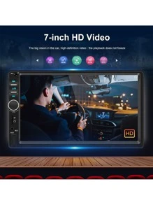 7 Inch Screen 2 Din EQ-Mode Mirror Link Car Multimedia Player Compatible With Wired D-Play & Android Auto - Black - View 9