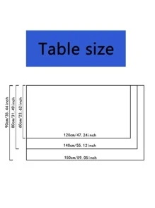 1pc Waterproof Tablecloth, Solid Color, Oil-Proof, Luxurious & Fashionable, For Dining Table, Coffee Table, Desk, Dust-Proof, Reusable Protective Cover - Grey - View 3