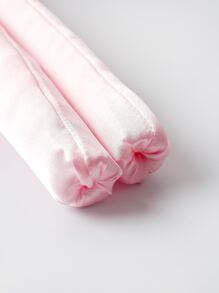 3件組泡棉睡眠鬆弛捲髮器仙女粉海綿大波浪捲髮髮捲，無熱捲髮器，理髮店美容沙龍美髮產品與配件，開學旅行度假必備 - 珊瑚粉 - 查看 6