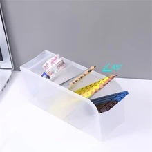 1入組粉色傾斜筆筒 - 粉色 - 查看 3