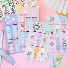 6pcs/set Creative Cute Cartoon Magnetic Bookmarks For Reading And Memo, Random Style - Multicolor - View 5