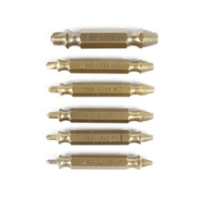 Screw Extractor Drill Bit Extraction Kit Damaged Speed out Bolt Extractor Bolt Stripping Attachment Tool - Gold - View 5