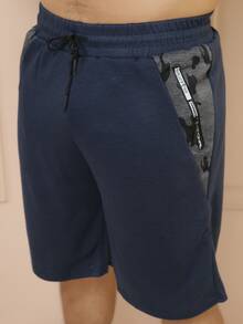 Men Shorts - Navy Blue - View 5