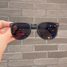 Bộ 1/6 chiếc kính thời trang trẻ em, kính thời trang cho bé trai và bé gái, kính thời trang có thể gập lại cho trẻ mới biết đi và trẻ em - màu đen - Xem 3